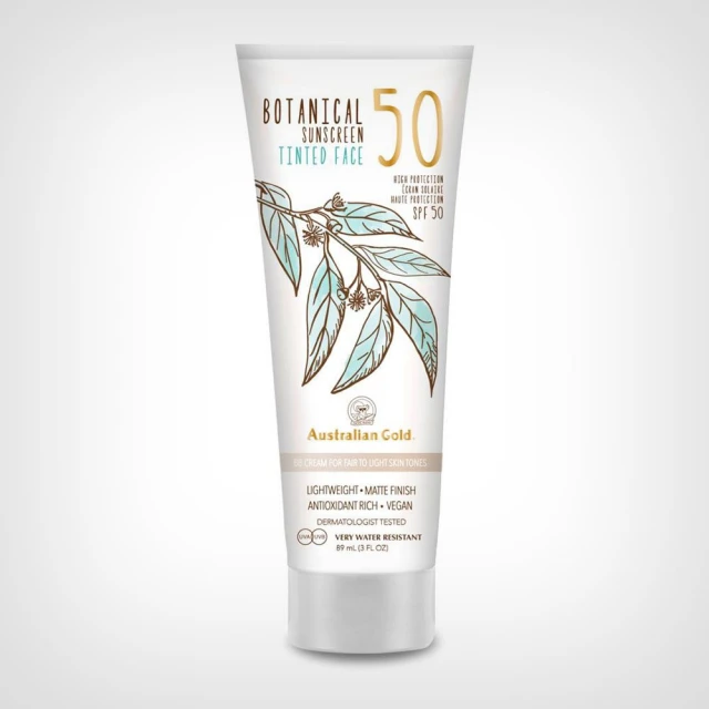 Australian Gold Botanical Sunscreen Tinted Face Fair-light SPF 50 88ml