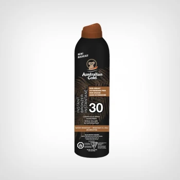 Australian Gold – SPF 30 Continuous spray with bronzer 177ml 