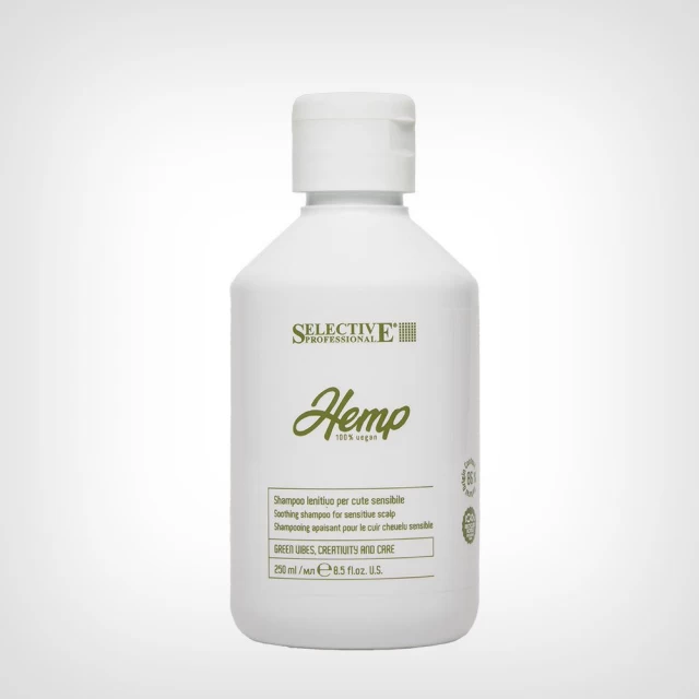 Selective Professional Hemp Lenitive Shampoo 250ml - Perut, Gubitak kose i Masnoća