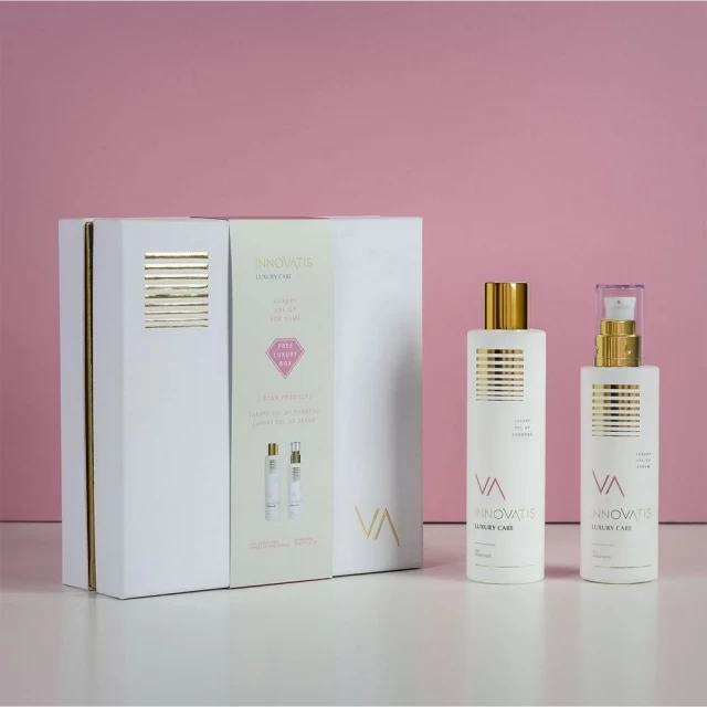 INNOVATIS Luxury Vol Up Home Kit - set za negu kose - Tanka i svilena kosa