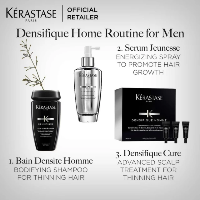 Kérastase Densifique ampule za muškarce 30x6ml - Dostava-kat