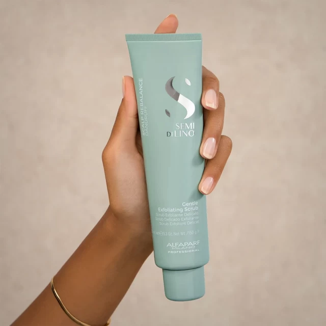 Alfaparf Semi Di Lino Scalp Rebalance Gentle Exfoliating Scrub 150ml - BELLISSIMA OUTLET
