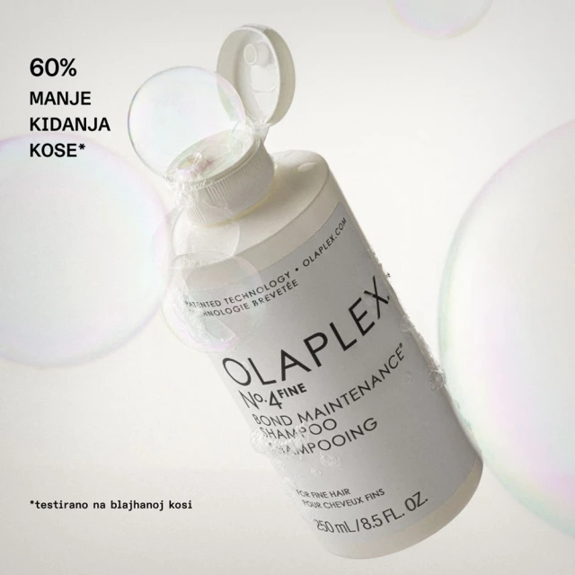 Olaplex No.4 Fine Bond Maintenance Shampoo 250ml - Tanka i svilena kosa