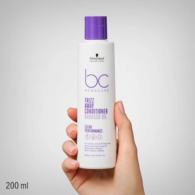 Schwarzkopf Professional Bonacure Frizz Away Babassu Oil regenerator 200ml - Neukrotiva kosa