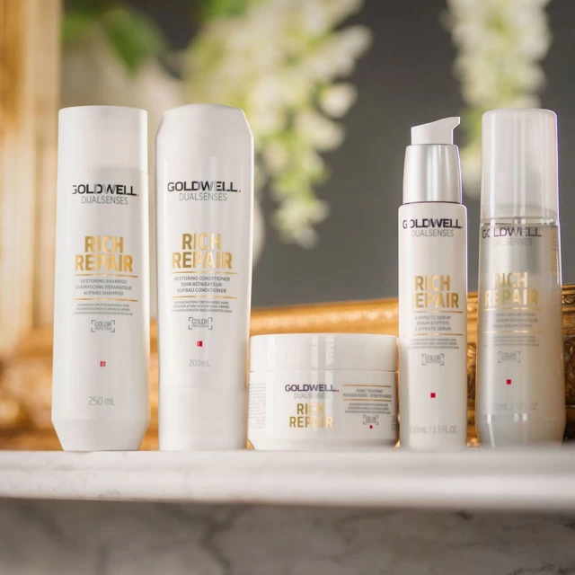 Goldwell Dualsenses Rich Repair 60Sec Treatment - tretman za suvu i oštećenu kosu 200ml - Kombinovane maske za kosu