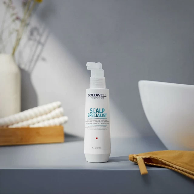 Goldwell Dualsenses Scalp Specialist Scalp Rebalance & Hydrate Fluid – fluid za balans i hidrataciju skalpa 150 ml - Tanka i svilena kosa