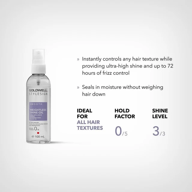 Goldwell Stylesign Weightless Shine-Oil – Lagano ulje u spreju 100ml - Ulja za kosu
